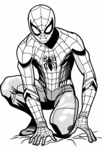 spiderman disegno