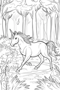 unicorno disegno