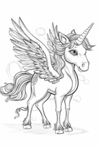 unicorno disegno