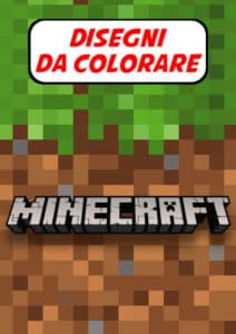 minecraft da colorare pdf