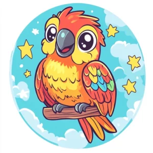 disegni facili colorati kawaii