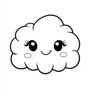 kawaii da colorare