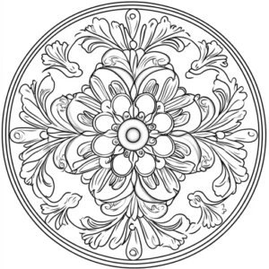 mandala da colorare adulti