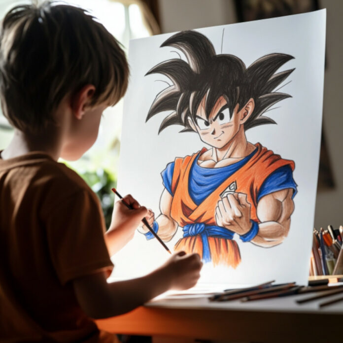 disegnare goku disegnare goku
