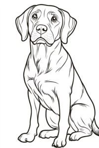 disegni cani da stampare