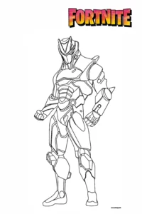 disegni da colorare fortnite skin
