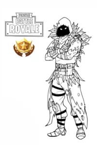 disegni fortnite da colorare