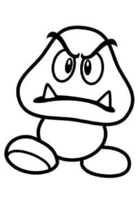 disegni super mario da colorare