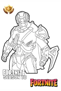 fortnite disegno da colorare