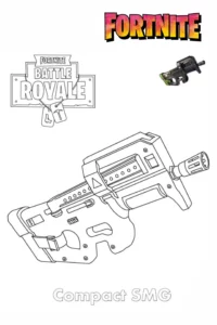 immagine fortnite da colorare