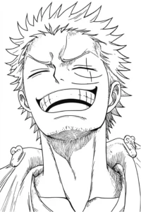one piece da colorare
