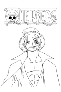 one piece da colorare