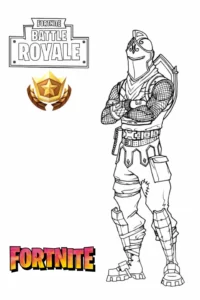personaggi fortnite da colorare