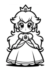 personaggi super mario da colorare