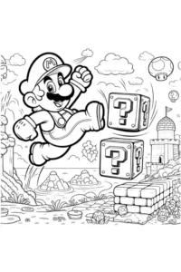 super mario disegno