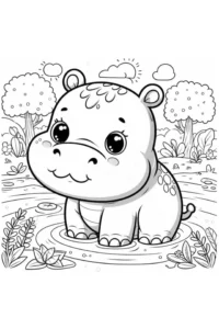 animali kawaii da colorare