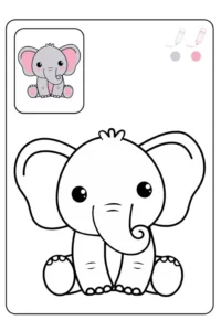 animali kawaii da colorare