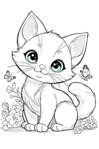 animali kawaii da colorare