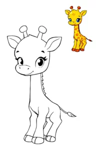 animali kawaii da colorare