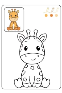 animali kawaii da colorare