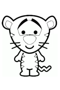 disegni da colorare e stampare disney kawaii