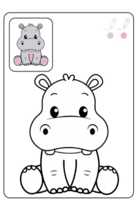 disegni da colorare kawaii animali
