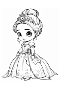 disegni da colorare kawaii ragazze