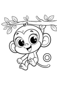 disegni kawaii da colorare animali
