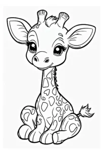 disegni kawaii da colorare animali