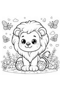 disegni kawaii da colorare animali