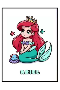 disegni kawaii da colorare disney