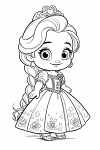 disegni kawaii da colorare disney