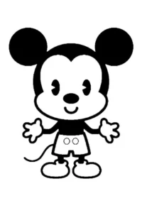 disegni kawaii da colorare disney