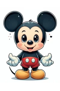 disney kawaii da colorare