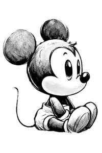 kawaii disney da colorare