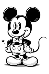 kawaii disney da colorare