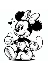 kawaii disney da colorare