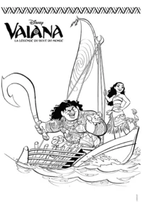 disegni da colorare disney oceania