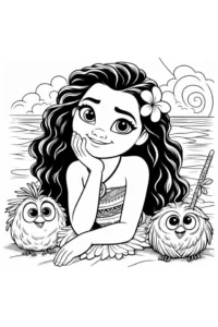 disegni da colorare oceania