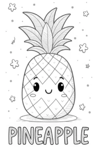 disegno kawaii da colorare
