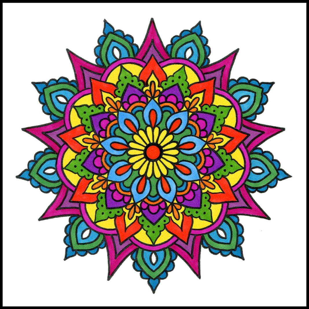 mandala da colorare per adulti