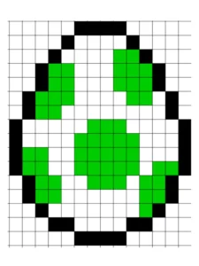 mario bros pixel art