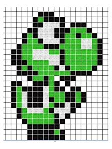mario pixel art​