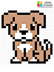 pixel art animale
