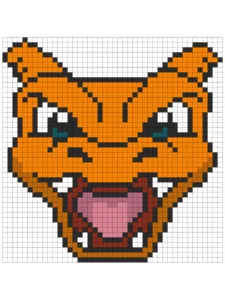 pixel art charizard​