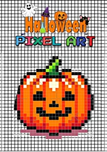 pixel art halloween pdf