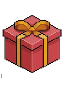 pixel art natale
