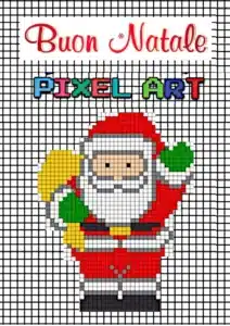 pixel art natale