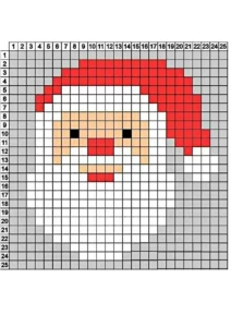pixel art natale