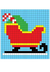 pixel art natale